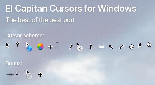 Free mac cursors